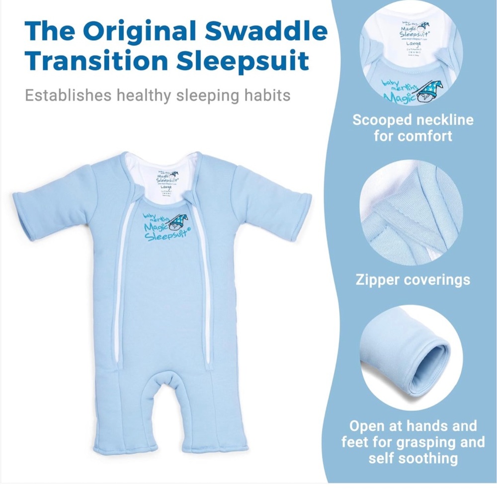 NWT MERLIN SLEEP SUIT SIZE LARGE